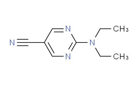 CAS No. 1707737-29-8, 2-(Diethylamino)pyrimidine-5-carbonitrile