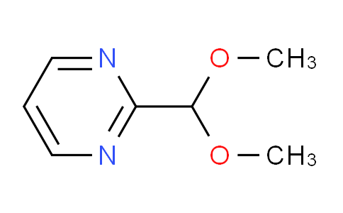 CAS No. 90836-24-1, 2-(Dimethoxymethyl)pyrimidine