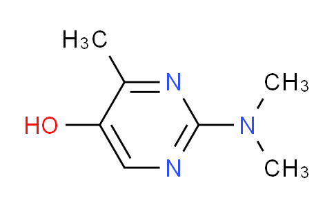 CAS No. 92635-40-0, 2-(Dimethylamino)-4-methylpyrimidin-5-ol