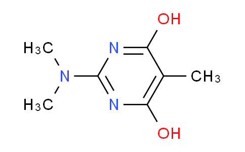 CAS No. 65399-50-0, 2-(Dimethylamino)-5-methylpyrimidine-4,6-diol