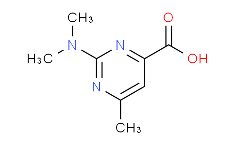 CAS No. 1018648-19-5, 2-(Dimethylamino)-6-methylpyrimidine-4-carboxylic acid