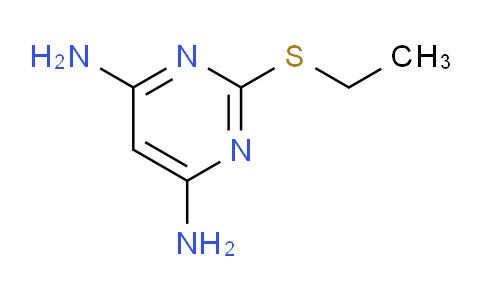 CAS No. 23994-93-6, 2-(Ethylthio)pyrimidine-4,6-diamine
