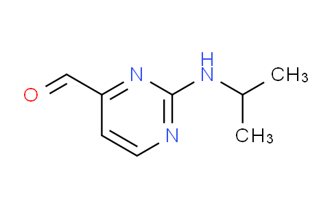 CAS No. 1260657-17-7, 2-(Isopropylamino)pyrimidine-4-carbaldehyde