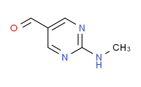 CAS No. 672307-83-4, 2-(Methylamino)pyrimidine-5-carbaldehyde