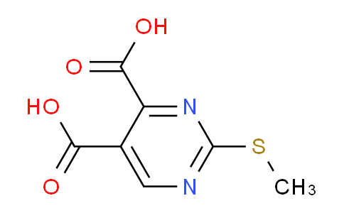 CAS No. 149771-16-4, 2-(Methylthio)-4,5-pyrimidinedicarboxylic Acid