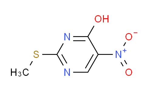 CAS No. 75423-19-7, 2-(Methylthio)-5-nitropyrimidin-4-ol