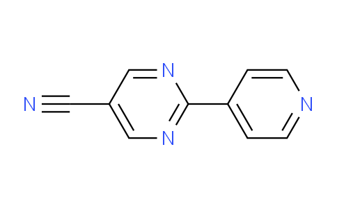 CAS No. 1158735-19-3, 2-(Pyridin-4-yl)pyrimidine-5-carbonitrile