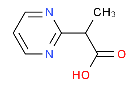 CAS No. 819850-16-3, 2-(Pyrimidin-2-yl)propanoic acid