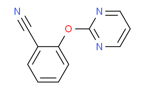 CAS No. 1159822-29-3, 2-(Pyrimidin-2-yloxy)benzonitrile