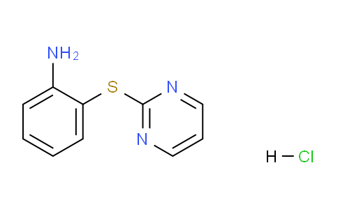 CAS No. 127813-33-6, 2-(Pyrimidin-2-ylthio)aniline hydrochloride