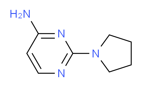 CAS No. 33851-99-9, 2-(Pyrrolidin-1-yl)pyrimidin-4-amine