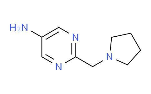 CAS No. 1094073-53-6, 2-(Pyrrolidin-1-ylmethyl)pyrimidin-5-amine