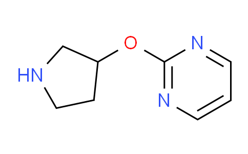 CAS No. 950648-95-0, 2-(Pyrrolidin-3-yloxy)pyrimidine