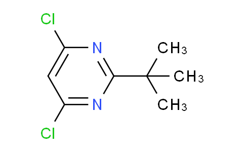 CAS No. 1044771-51-8, 2-(tert-Butyl)-4,6-dichloropyrimidine