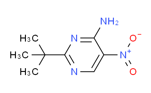 CAS No. 70227-51-9, 2-(tert-Butyl)-5-nitropyrimidin-4-amine