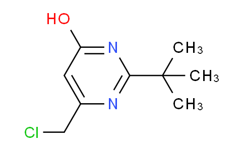 CAS No. 94171-08-1, 2-(tert-Butyl)-6-(chloromethyl)pyrimidin-4-ol