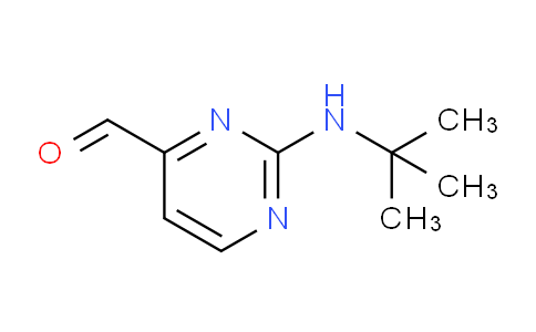 CAS No. 1260759-43-0, 2-(tert-Butylamino)pyrimidine-4-carbaldehyde