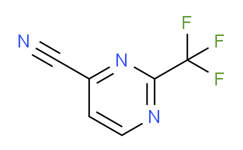 CAS No. 916210-03-2, 2-(Trifluoromethyl)pyrimidine-4-carbonitrile