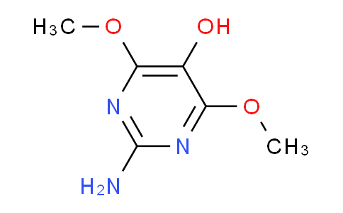 CAS No. 267224-18-0, 2-Amino-4,6-dimethoxypyrimidin-5-ol