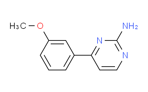 CAS No. 1158235-36-9, 2-Amino-4-(3-methoxyphenyl)pyrimidine