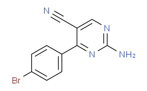 MC693200 | 749885-93-6 | 2-Amino-4-(4-bromophenyl)pyrimidine-5-carbonitrile