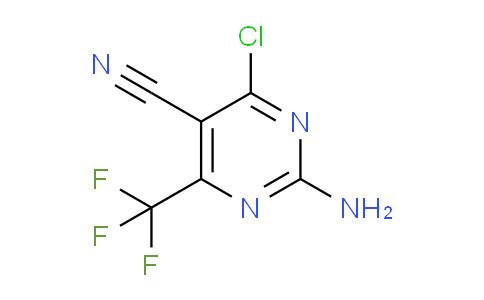 CAS No. 951753-89-2, 2-Amino-4-chloro-6-(trifluoromethyl)pyrimidine-5-carbonitrile
