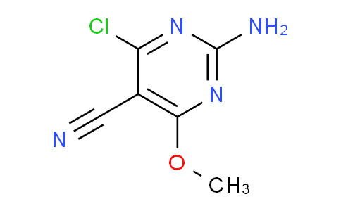 CAS No. 900456-49-7, 2-Amino-4-chloro-6-methoxypyrimidine-5-carbonitrile