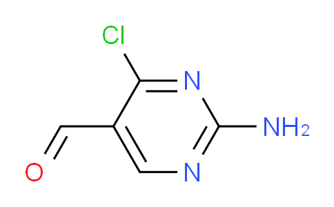 CAS No. 848697-17-6, 2-Amino-4-chloropyrimidine-5-carbaldehyde