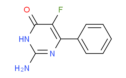 CAS No. 106791-94-0, 2-Amino-5-fluoro-6-phenylpyrimidin-4(3H)-one