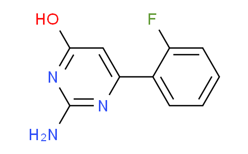 CAS No. 98305-60-3, 2-Amino-6-(2-fluorophenyl)pyrimidin-4-ol