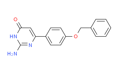 CAS No. 98305-82-9, 2-Amino-6-(4-(benzyloxy)phenyl)pyrimidin-4(3H)-one