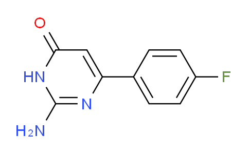 CAS No. 98305-74-9, 2-Amino-6-(4-fluorophenyl)pyrimidin-4(3H)-one