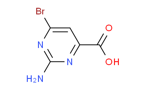 CAS No. 1206249-60-6, 2-Amino-6-bromopyrimidine-4-carboxylic acid