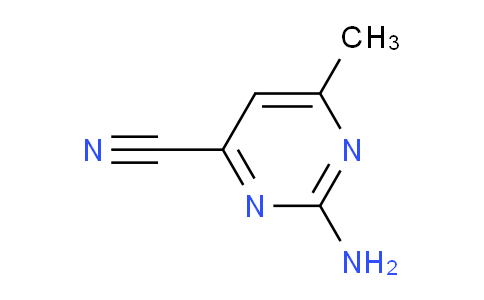 CAS No. 64376-14-3, 2-Amino-6-methylpyrimidine-4-carbonitrile