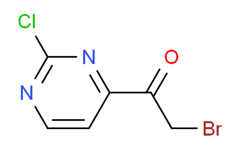 CAS No. 1312815-21-6, 2-Bromo-1-(2-chloropyrimidin-4-yl)ethanone