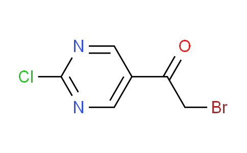 CAS No. 1007883-29-5, 2-Bromo-1-(2-chloropyrimidin-5-yl)ethanone