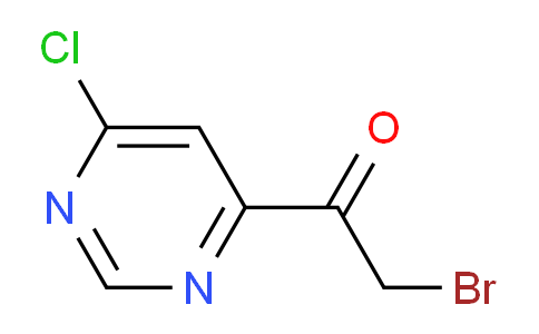 CAS No. 1805776-46-8, 2-Bromo-1-(6-chloropyrimidin-4-yl)ethanone