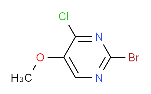 CAS No. 1441422-32-7, 2-Bromo-4-chloro-5-methoxypyrimidine