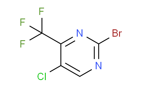 CAS No. 1257535-09-3, 2-Bromo-5-chloro-4-(trifluoromethyl)pyrimidine