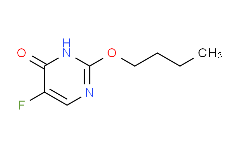 CAS No. 63650-49-7, 2-Butoxy-5-fluoropyrimidin-4(3H)-one