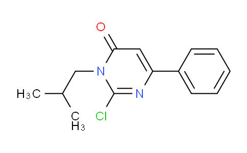 CAS No. 1774904-77-6, 2-Chloro-3-isobutyl-6-phenylpyrimidin-4(3H)-one