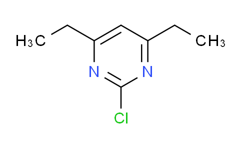 CAS No. 65267-52-9, 2-Chloro-4,6-diethylpyrimidine