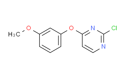 CAS No. 1208083-25-3, 2-Chloro-4-(3-methoxyphenoxy)pyrimidine