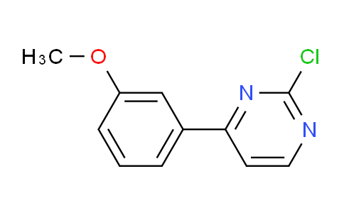 CAS No. 499195-50-5, 2-Chloro-4-(3-methoxyphenyl)pyrimidine