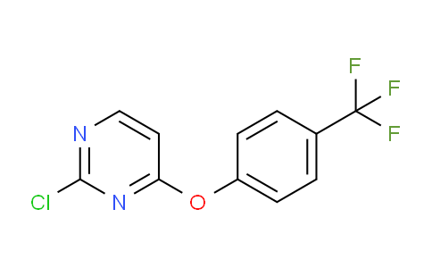 CAS No. 1208087-07-3, 2-Chloro-4-(4-(trifluoromethyl)phenoxy)pyrimidine