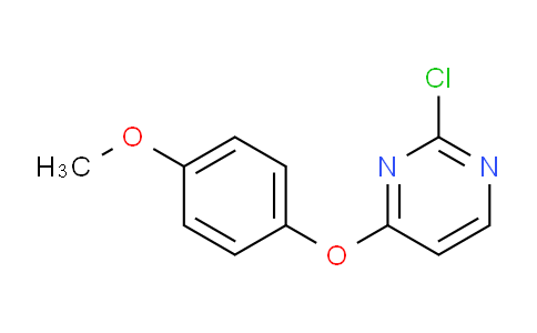 CAS No. 1208083-06-0, 2-Chloro-4-(4-methoxyphenoxy)pyrimidine