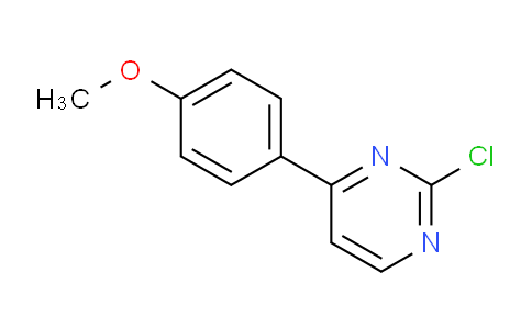 CAS No. 75634-04-7, 2-Chloro-4-(4-methoxyphenyl)pyrimidine
