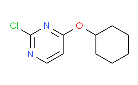 CAS No. 1086376-48-8, 2-Chloro-4-(cyclohexyloxy)pyrimidine