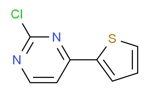 CAS No. 83726-75-4, 2-Chloro-4-(thiophen-2-yl)pyrimidine