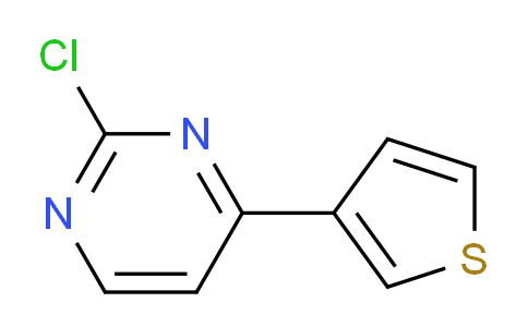 CAS No. 63558-68-9, 2-Chloro-4-(thiophen-3-yl)pyrimidine